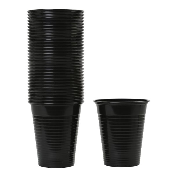 Cup - Black - 180 ml, 100 pcs.