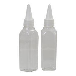 Bottles - 60 ml. firekantet
