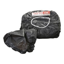 Sort plastik strk lagen til armrest 50 stk. XL  70x40x10cm.