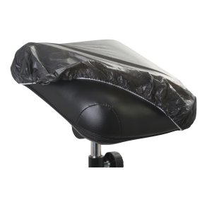 Sort plastik strk lagen til armrest 50 stk. Medium  25x35x10cm.