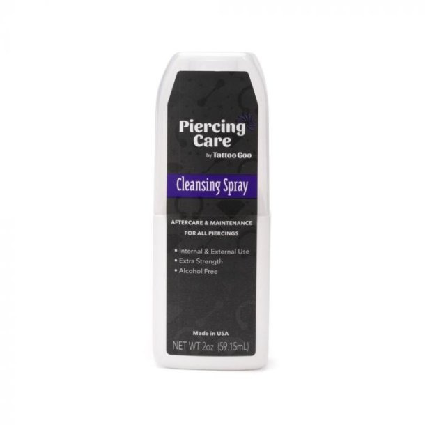 Piercing Care Cleansing Spray by Tattoo Goo   60 ML.