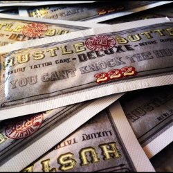 HUSTLE BUTTER Single Packets - .25oz Single Packet of Tattoo Butter
