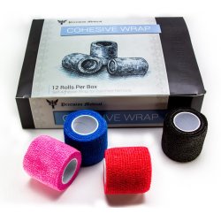 Magic Tattoo Grip Covers. Cold Steel selvklbende elastikbind 5 cm bred. 12 stk. 