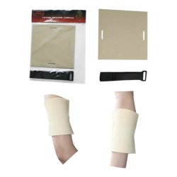 Ny Silicone tatovering Bandage Practice Skin str. 15x15 cm. Extra tyk.