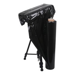 Safe Barrier Film i sort 300 m Lang x bred p 45 cm.