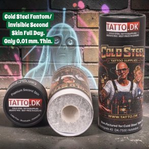 Cold Steel Fantom/invisible Second Skin Full Day 2 Roll  ULTRA THIN  0,01mm.