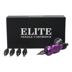 Elite 1 Cartridge - Curved MAGNUM med ben tip. - 20 stk.