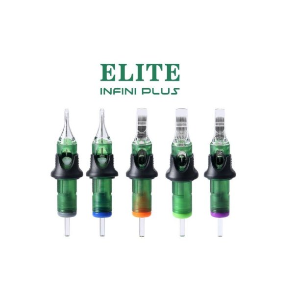 Elite 6 - INFINITI PLUS  Cartridge  - Curved MAGNUM - 20 stk.