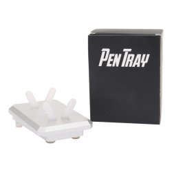 PEN holder i flot Aluminium - silicone