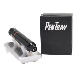 PEN holder i flot Aluminium - silicone