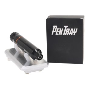 PEN holder i flot Aluminium - silicone