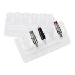 Disposable Cartridge Tray. 50 stk i sort.