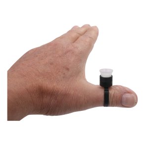 Farve kop holder til finger.