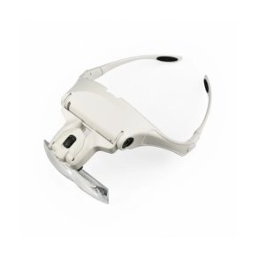 GLASSES WITH MAGNIFYING GLASS AND LAMP /5 GLASSES + LED