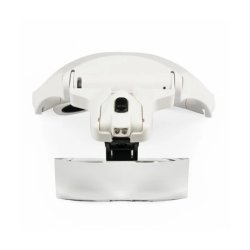 GLASSES WITH MAGNIFYING GLASS AND LAMP /5 GLASSES + LED