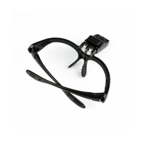 SAFETY GLASSES WITH MAGNIFYING GLASS AND LED LIGHT