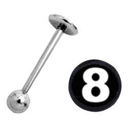 Tunge stav med logo.