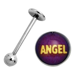 Tunge stav med logo.