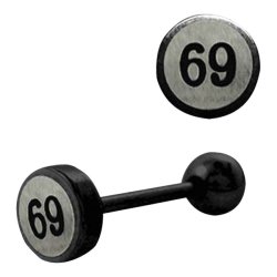 Tunge stav med logo.