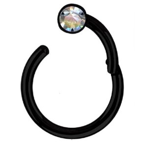 The clicker  ring 1,2 mm. trdtykkelse - Black line .