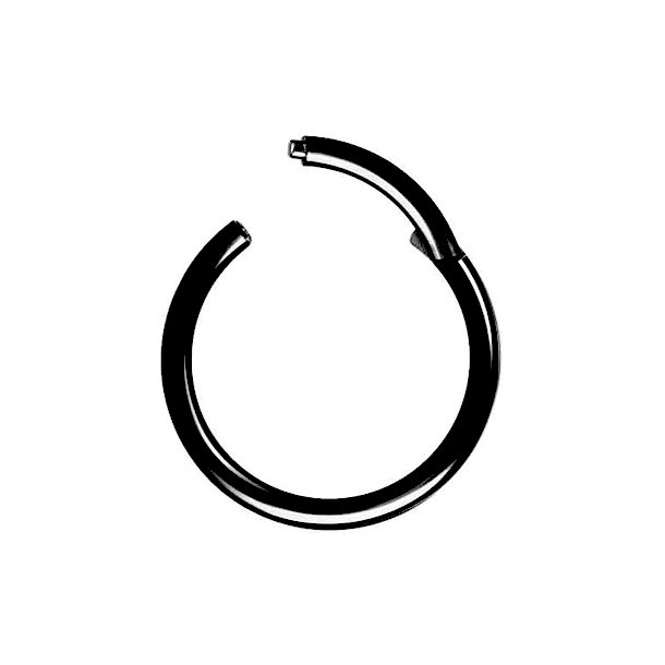 The clicker  ring 1,2 mm. trdtykkelse - Black line .
