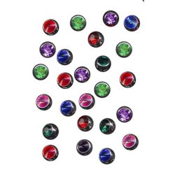 Jew. Lse kugler som klipses p.