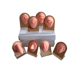 Piercing udstillings/stik prver i gummi/Silicone