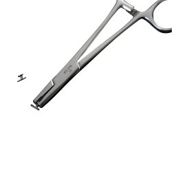 MicroDermal Surface Anchor ABSOLUTE BEST Forceps 5" long with 4 - 5 - 6 mm. Jaws