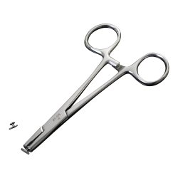 MicroDermal Surface Anchor ABSOLUTE BEST Forceps 5" long with 4 - 5 - 6 mm. Jaws