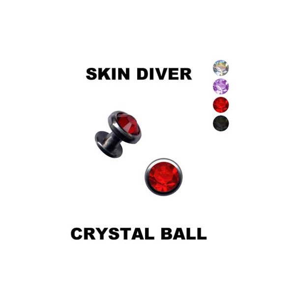  Skin Diver with zirconia/hvid sten.
