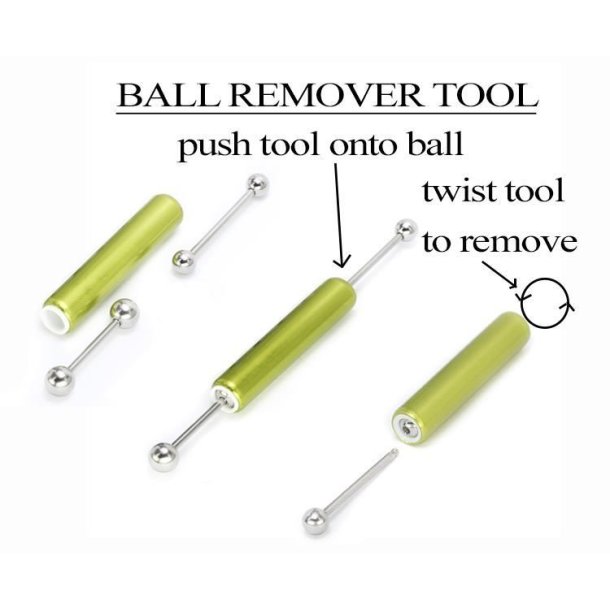 Ball Removal Tool  og p skrue kugle. -3mm-4mm 