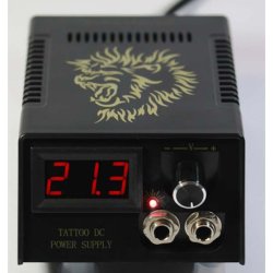 Power-28 Tattoo Machine Dc power digetal up to 16 volt.
