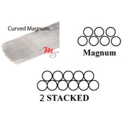 Tilbuds needles on bar - 50 stk. Curved Magnum nle.