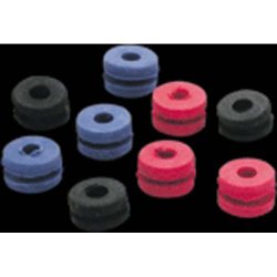 Gromments - 100 stk sort