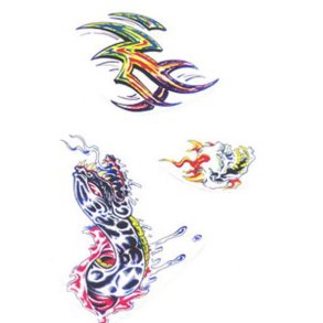 Tatto Flash. p CD - Blandet farve A