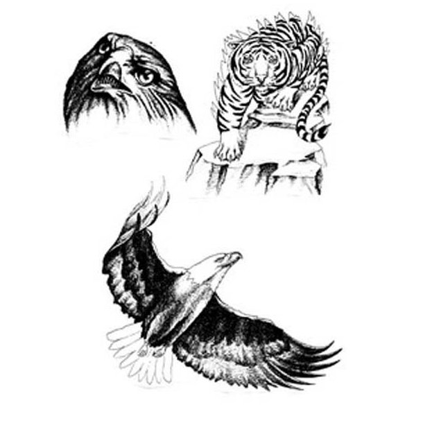 Tatto Flash. p CD - Dyr blandet (animals)