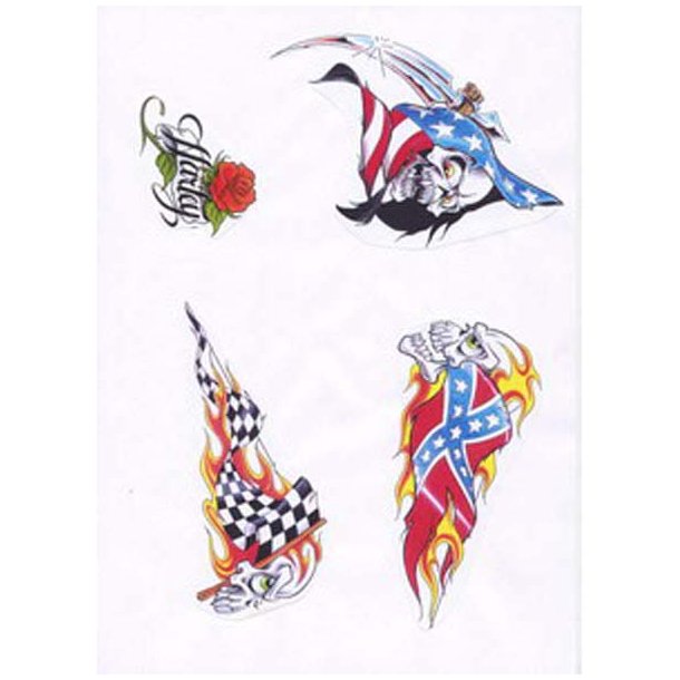Tatto Flash. p CD - Blandet farve B