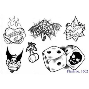 Tatto Flash. p CD - Blandet sort-hvid