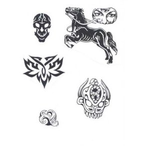 Tatto Flash. p CD - Blandet sort-hvid A