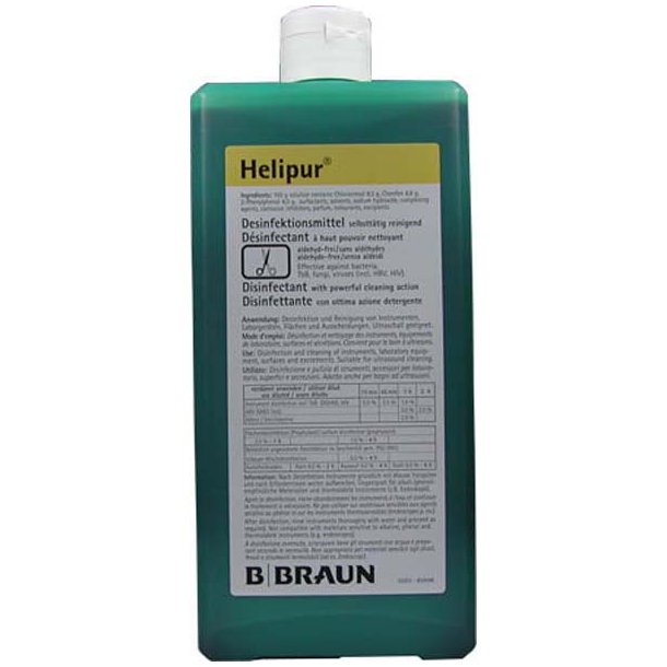 Helipur (overflade ren/desinfektionsmiddel.)