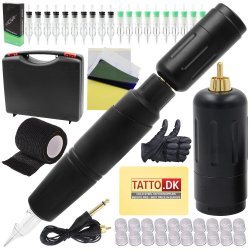 Tattoo st med pen maskine trdls med tilbehr. Model 4