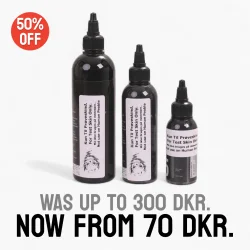 Kun til prveskind- For test skin only.