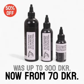 Kun til prveskind- For test skin only.