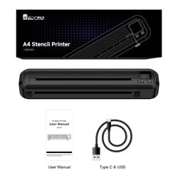 Stencil Vista Fax til Telefon &amp; Tablet. MHT-500 