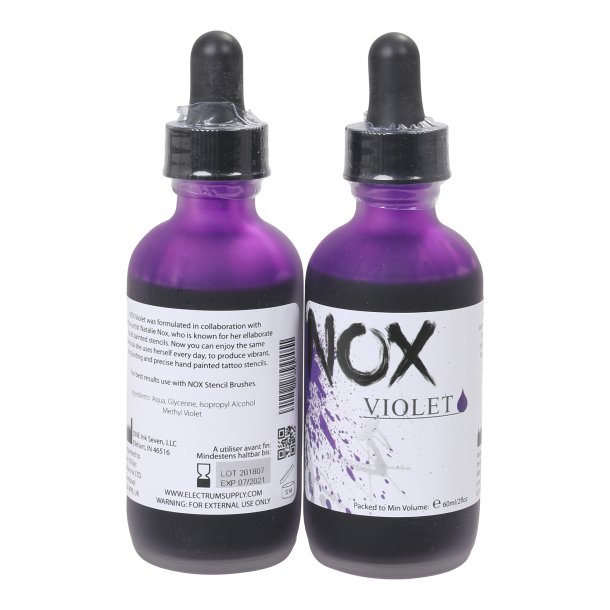 Electrum Nox Violet Tattoo Stencil Ink  2oz Bottle 