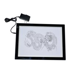 Lys bord til stencil med regulering af lysstyrke. A4.-MEDIUM 31 x22