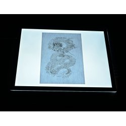 Lys bord til stencil A3 - LARGE 42 x 32 cm