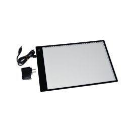 Lys bord til stencil med regulering af lysstyrke. A4.-MEDIUM 31 x22