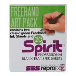 Spirit Freehand Art Pack. Orginale fra USA. til hnd stencil.
