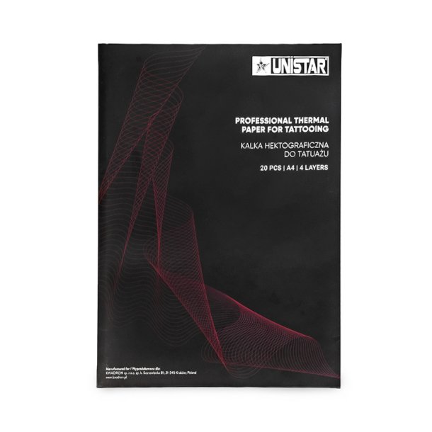 UNISTAR THERMAL COPIER HECTOGRAPH PAPER 20 PCS